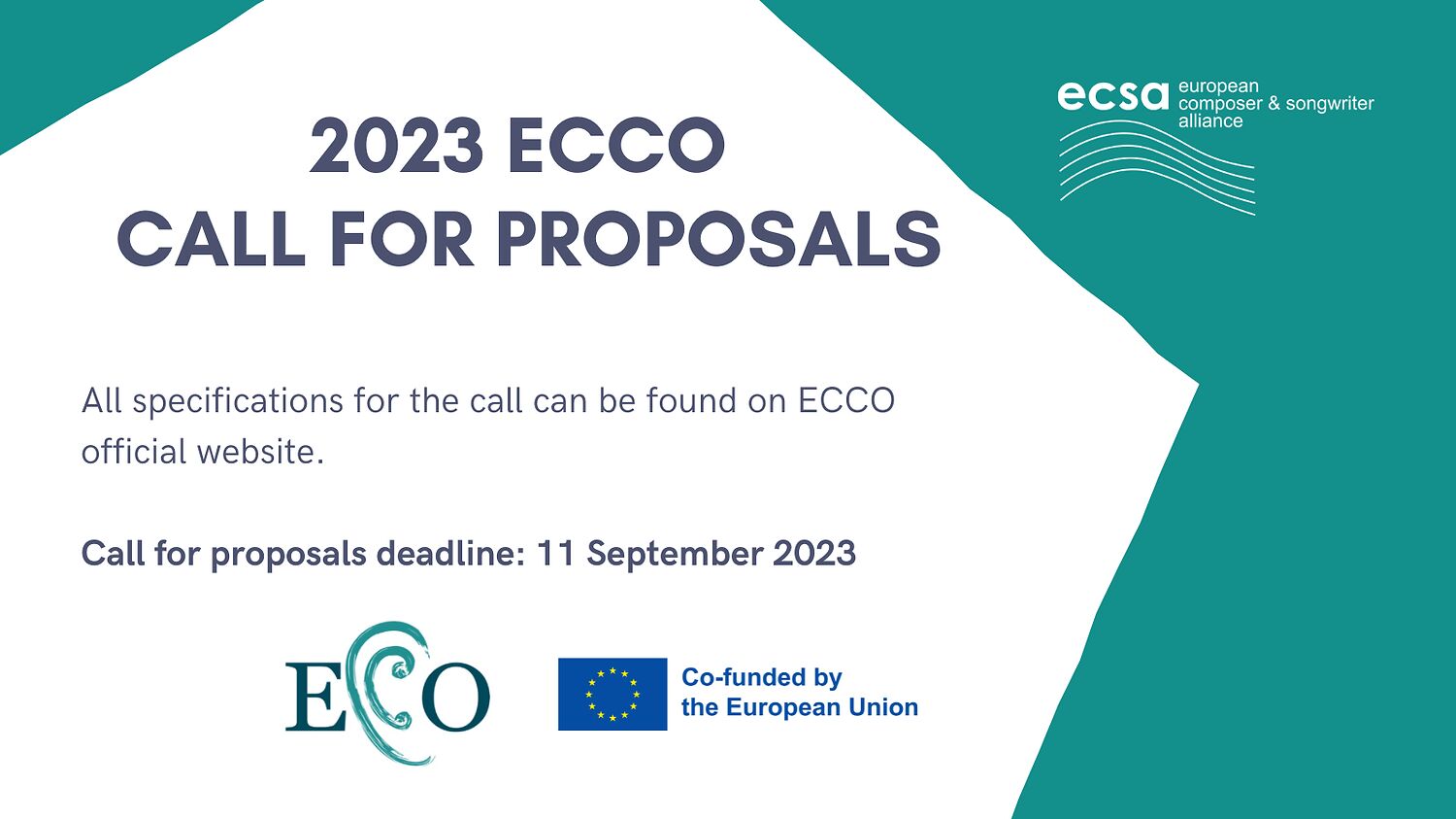 Call for ECCO-System grants: open until 11 September
