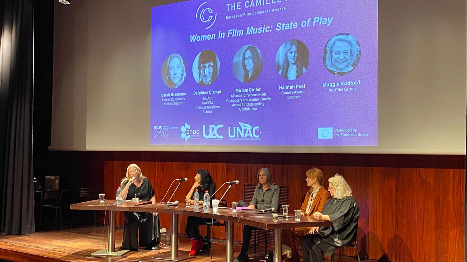 State of Play of Women in Film Music: ECSA panel in the frame of Camille Awards