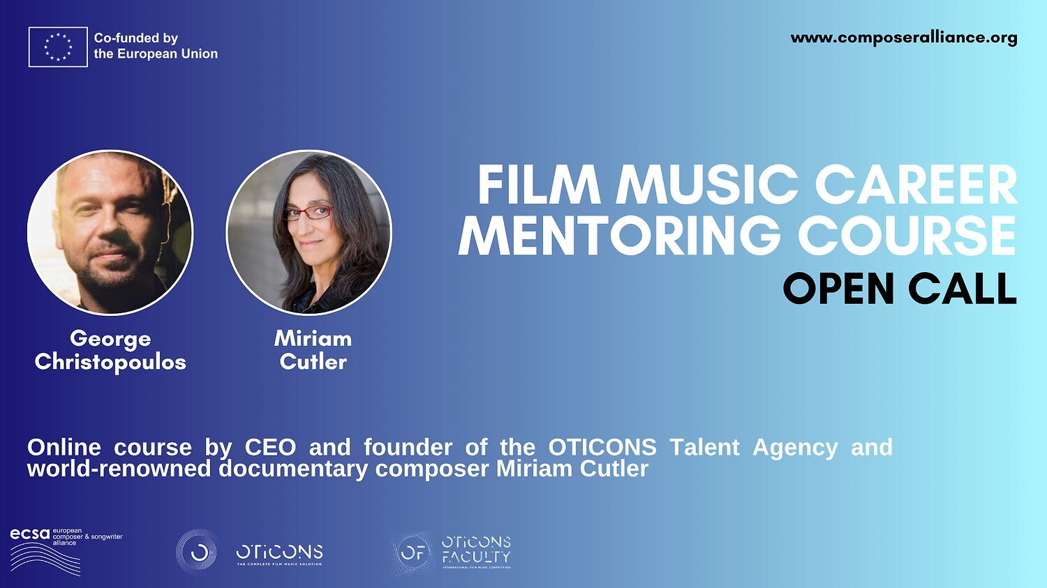 Open call for European film composers: Film Music Career Mentoring