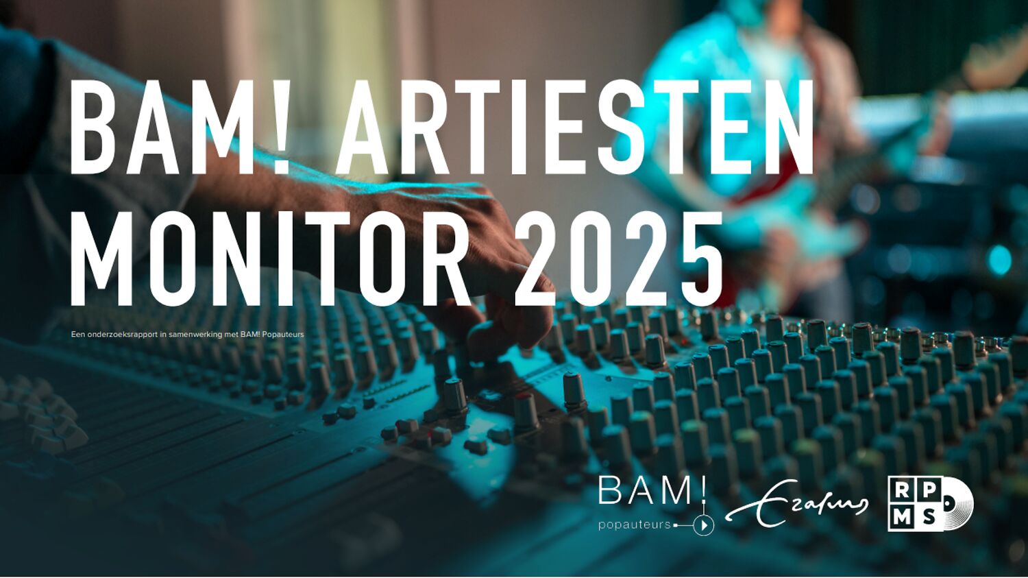 Dutch ECSA Member BAM! Popauteurs publishes results of Artist Monitor 2025