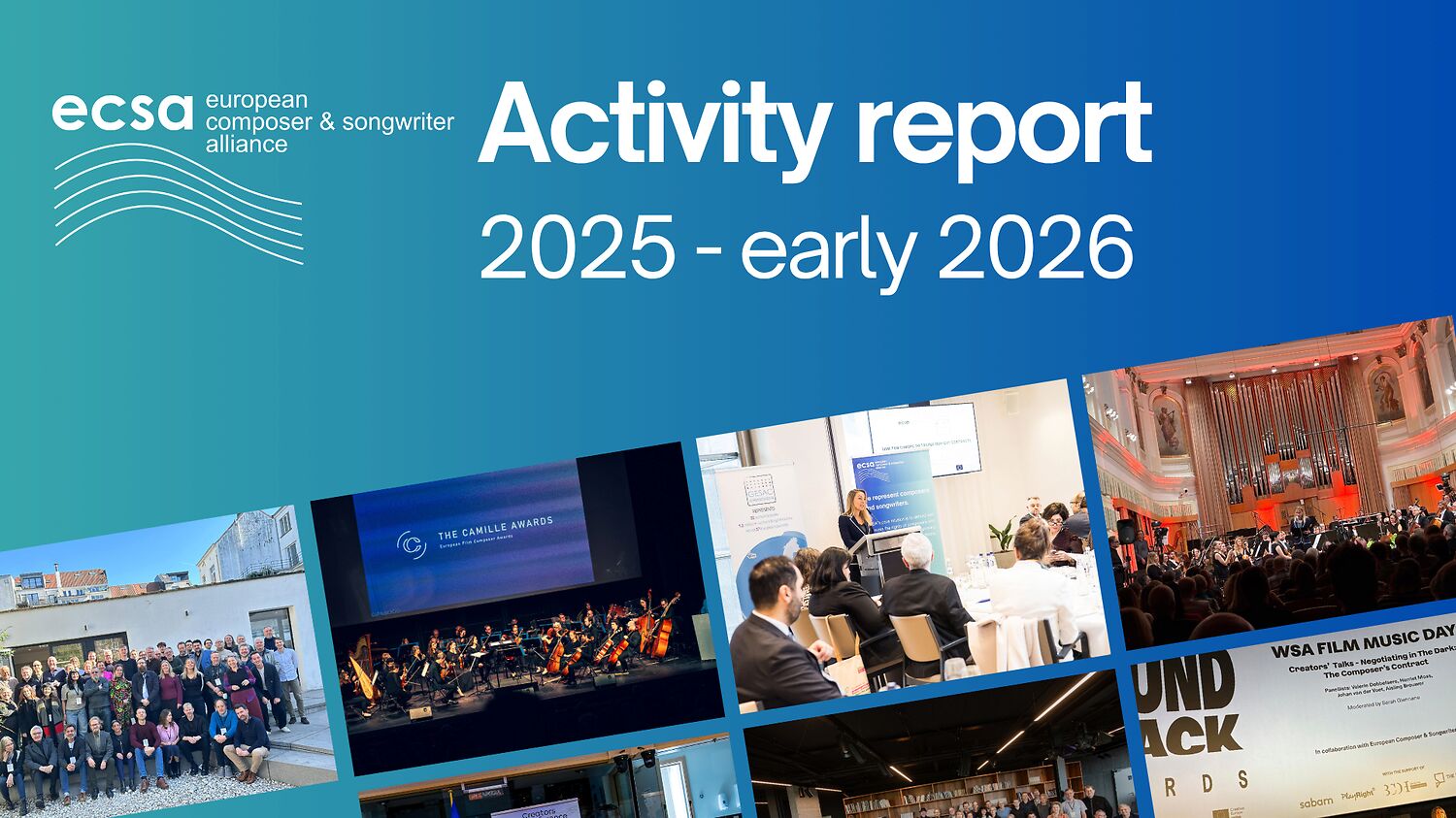 ECSA publishes 2025 - early 2026 Activity Report