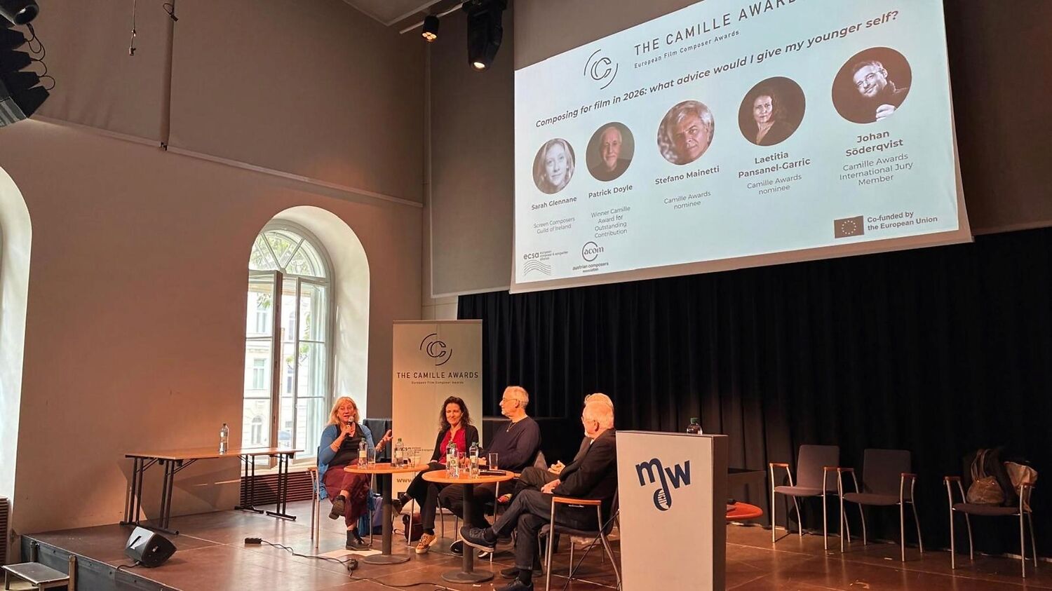 “Composing for film in 2026: what advice would I give my younger self?” ECSA organises panel in frame of Camille Awards