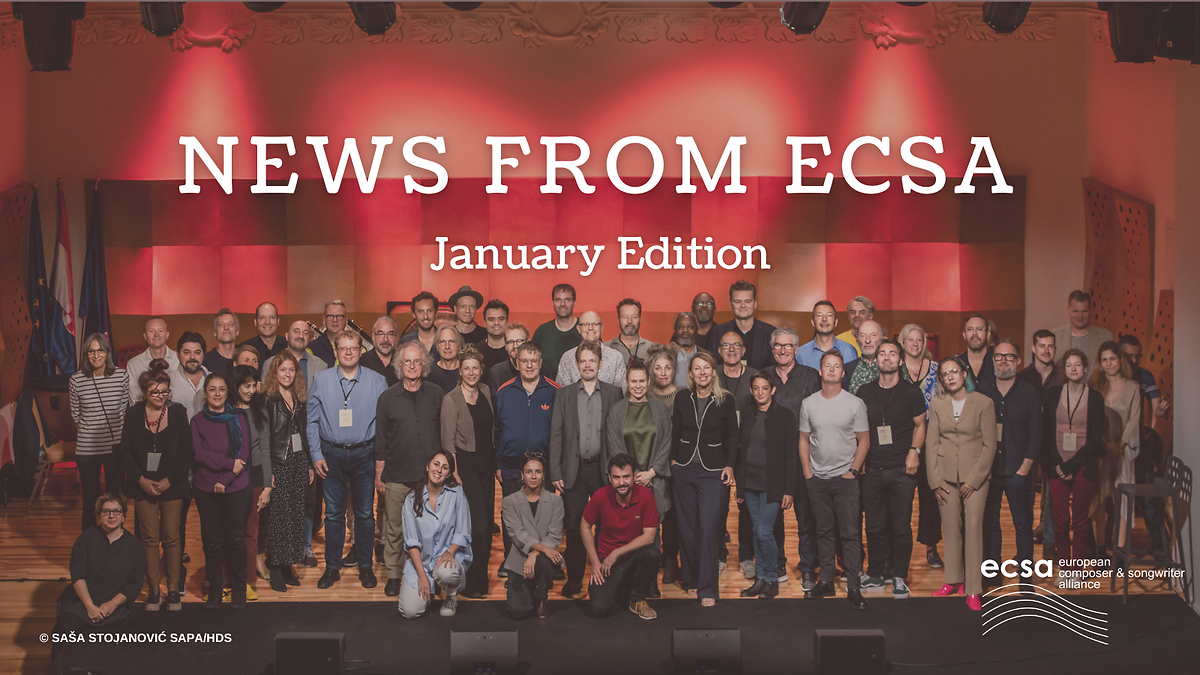 News from ECSA - January edition