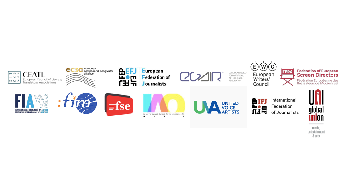 Joint statement: Europe’s creative community urges EU policymakers to put transparency back at the heart of the EU AI Act