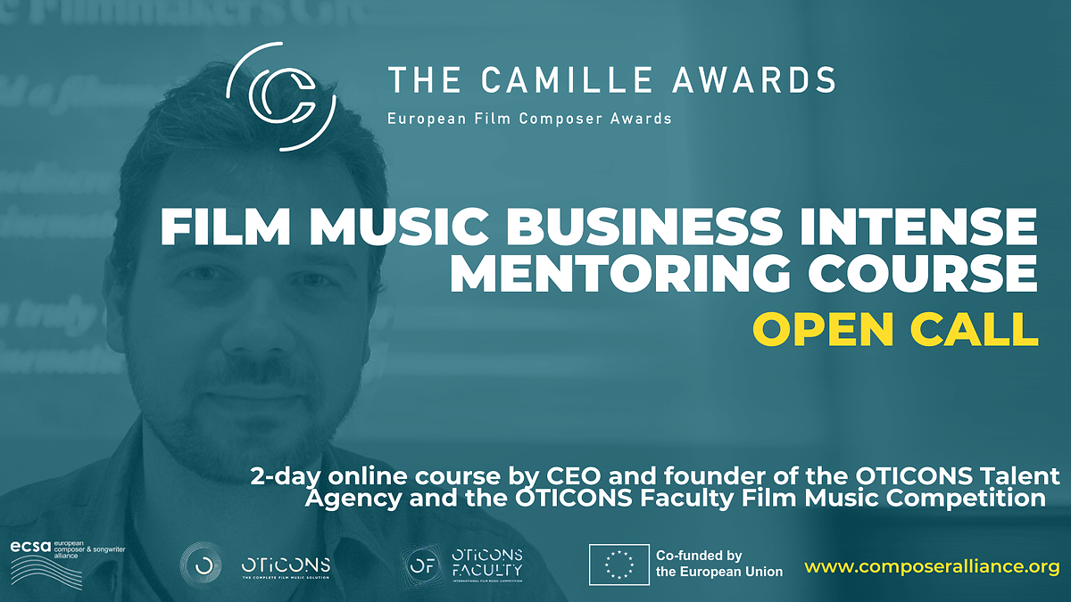 Open Call: “Film Music Business Career Mentoring for European Film Composers” 2024