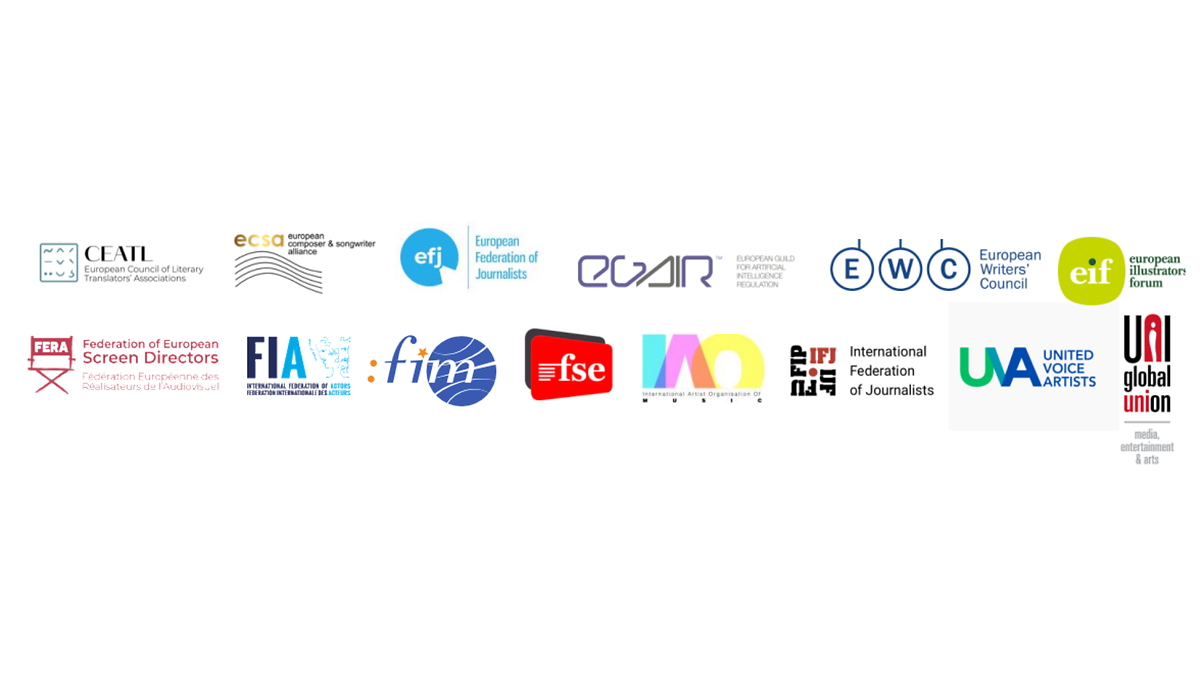 Authors, performers, and other artists share their joint position on AgoraEU