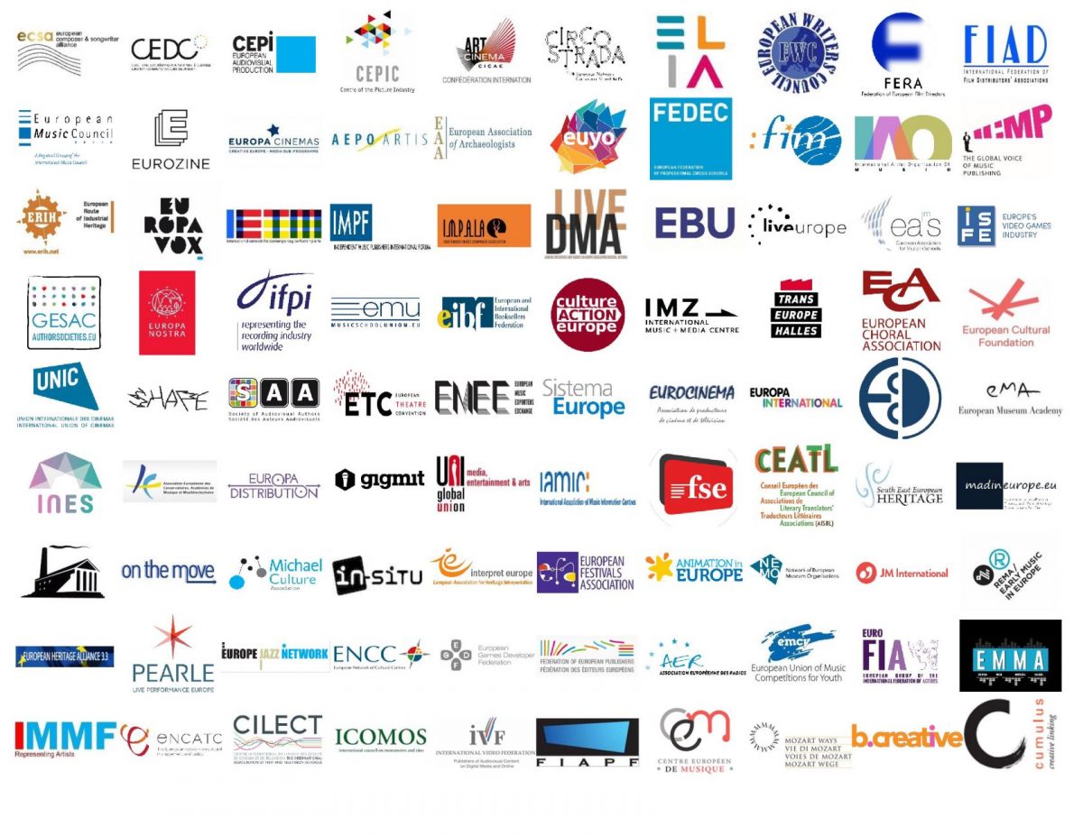Open Letter to EU leaders on the future of the Creative Europe programme