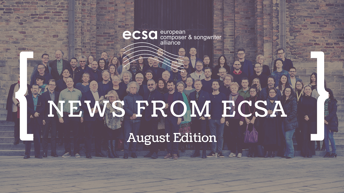 News from ECSA - August edition