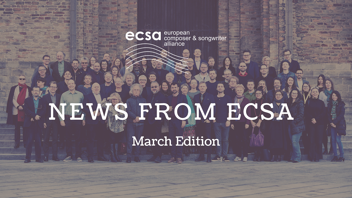 News from ECSA - March edition