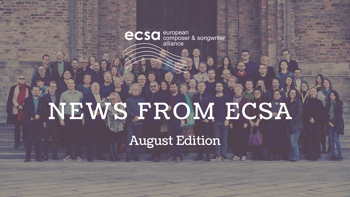 News from ECSA - August edition