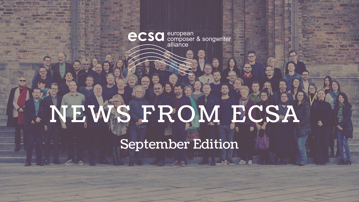 News from ECSA - September Edition