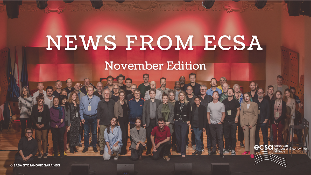 News from ECSA -November edition